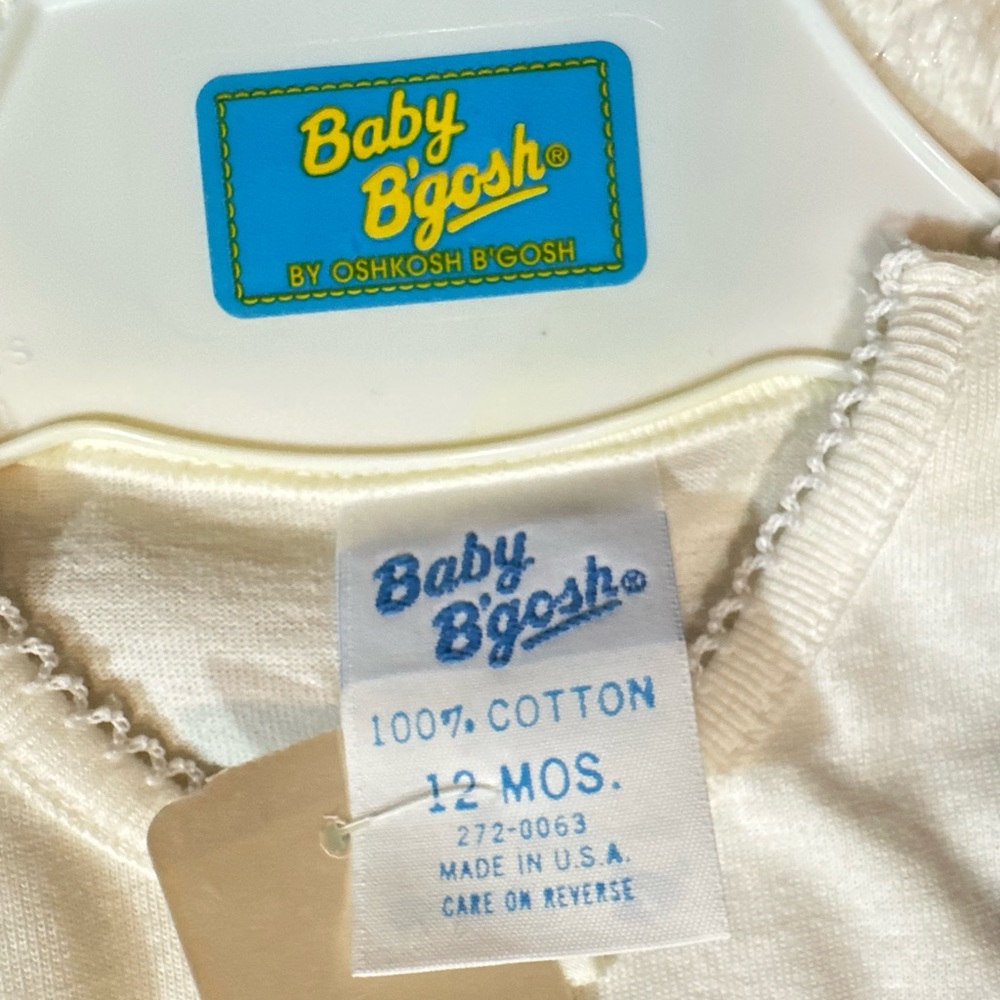 Vintage Levi's & OshKosh B'gosh overall dress NWT - Picture 4 of 9